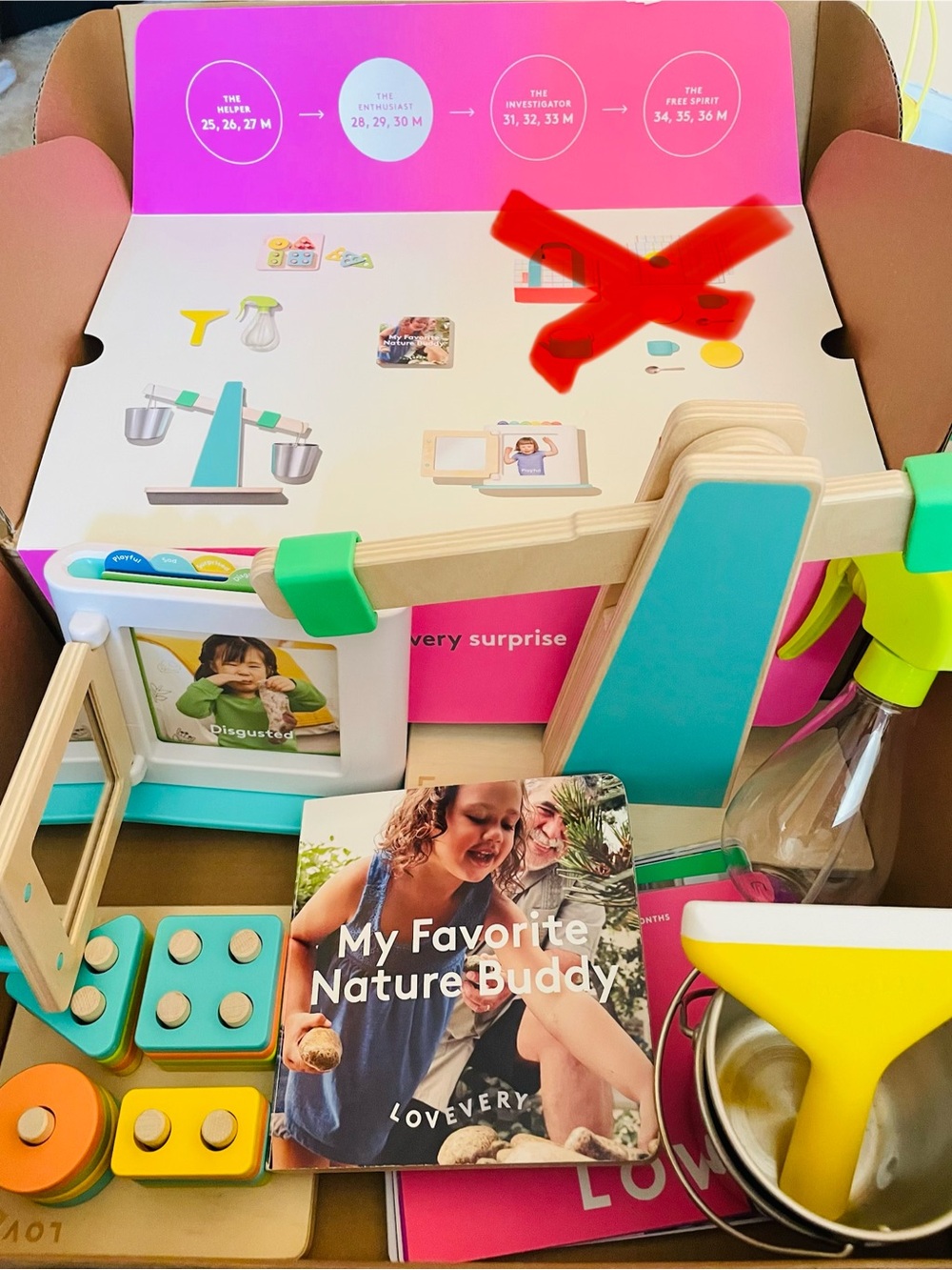 Lovevery kit- The enthusiast- My Favorite Nature Buddy - Kids Activities/ Toy